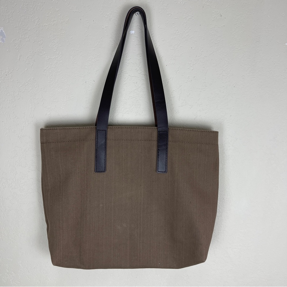 Everlane brown Twill Zip Tote